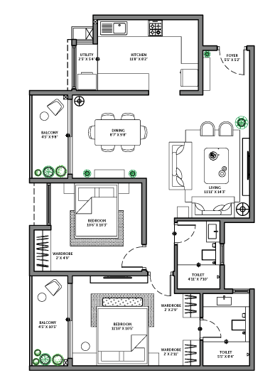 1BHK Apartment in Sarjapur Road