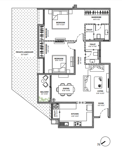 3BHK Apartment