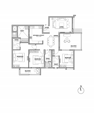 3BHK Apartment