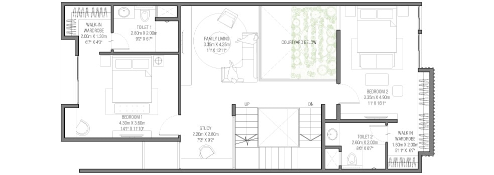 3BHK Ground Floor