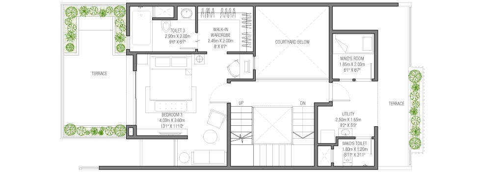 3BHK Ground Floor