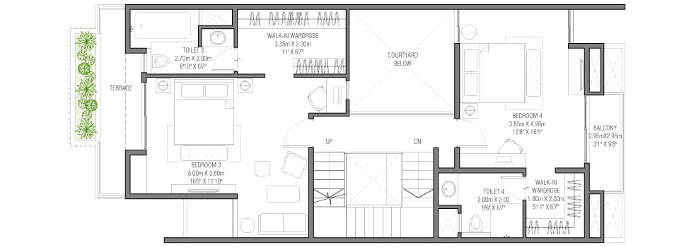 4BHK Ground Floor