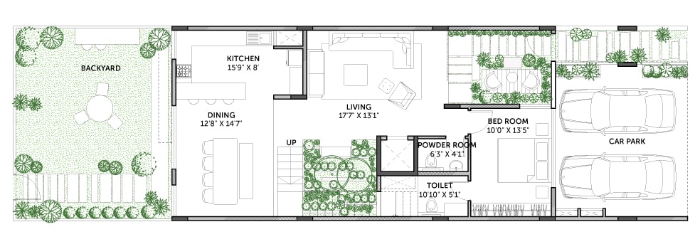 5BHK Ground Floor