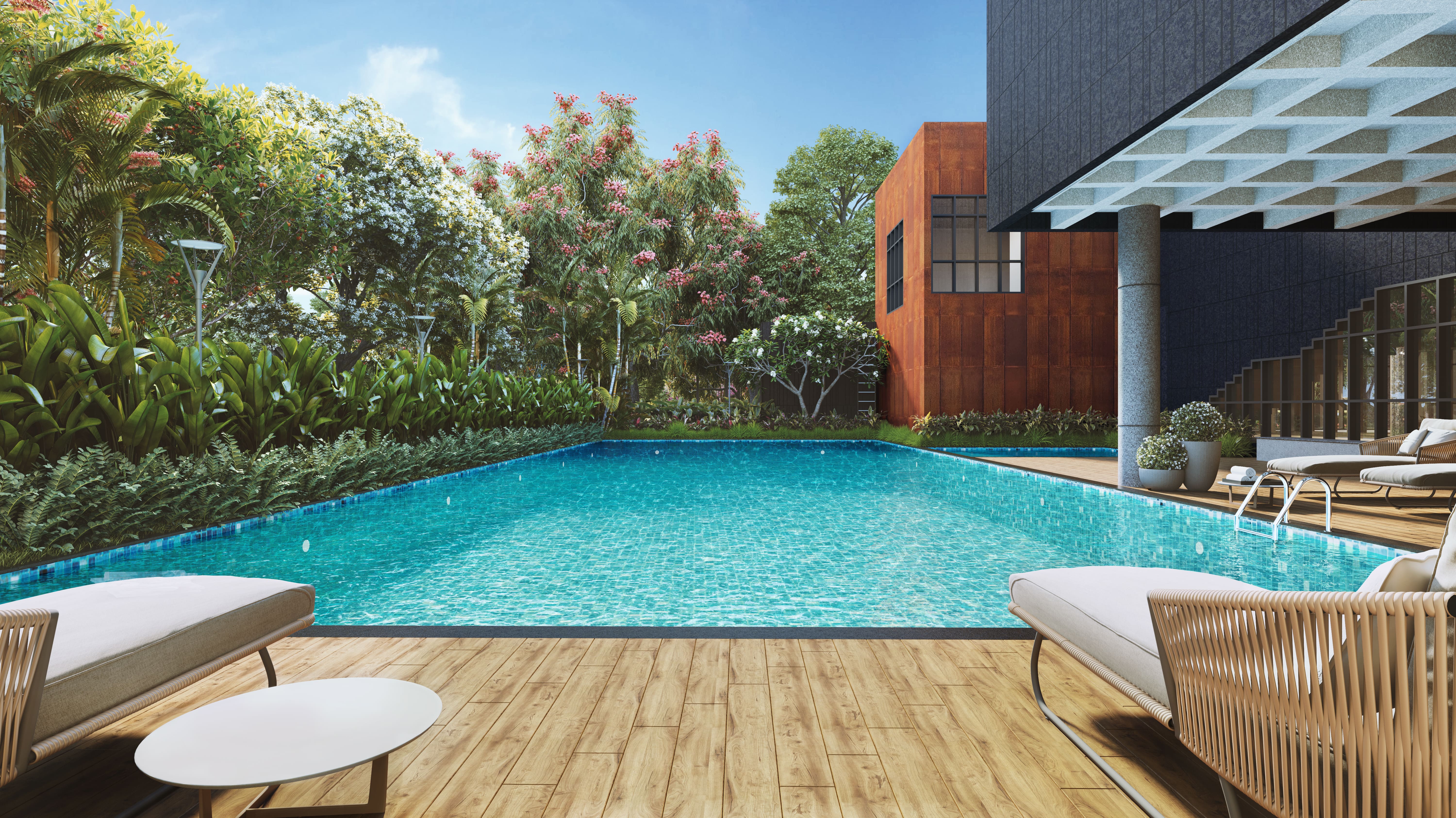 Pool Deck View