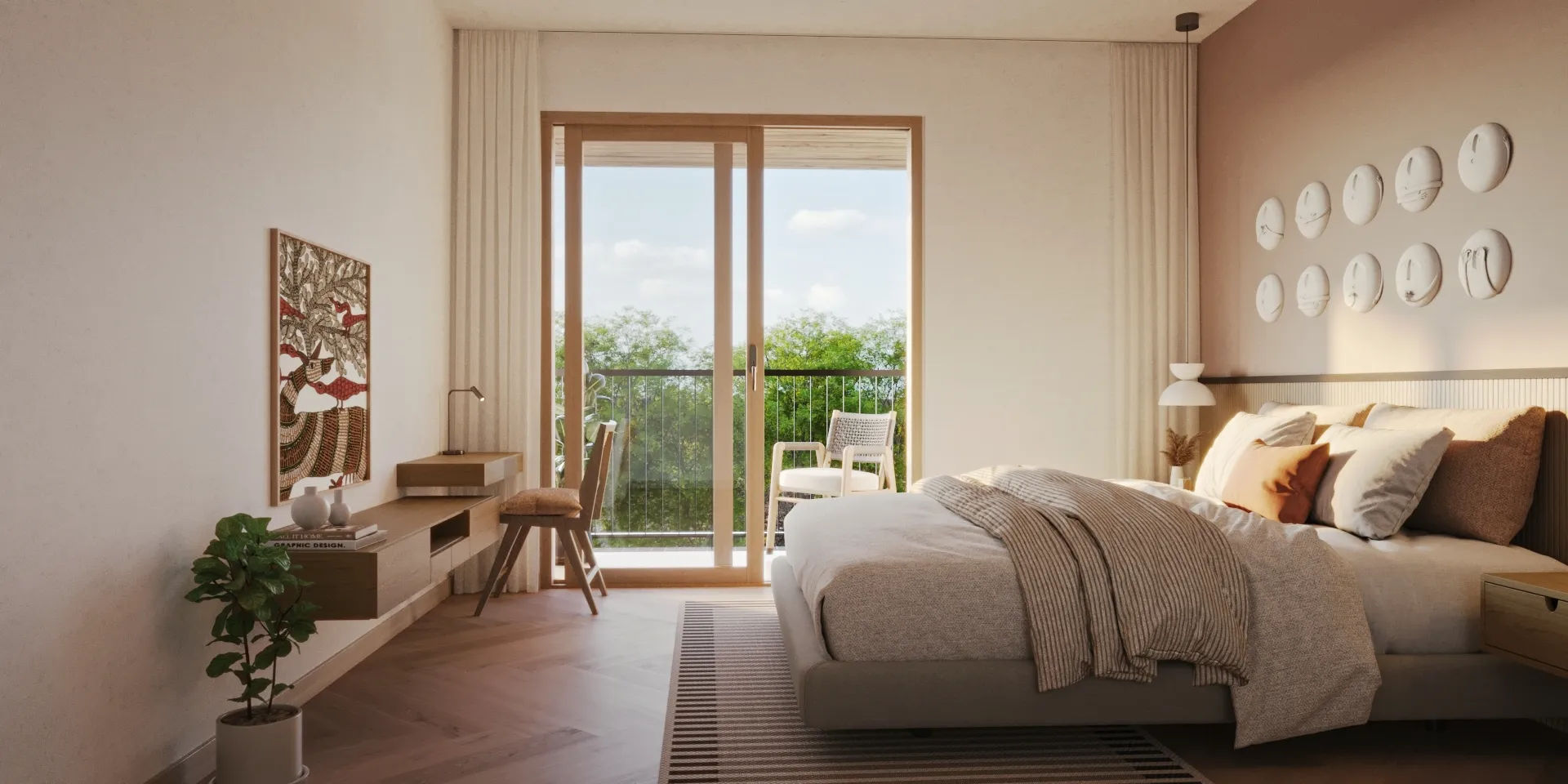 Large Living Balconies