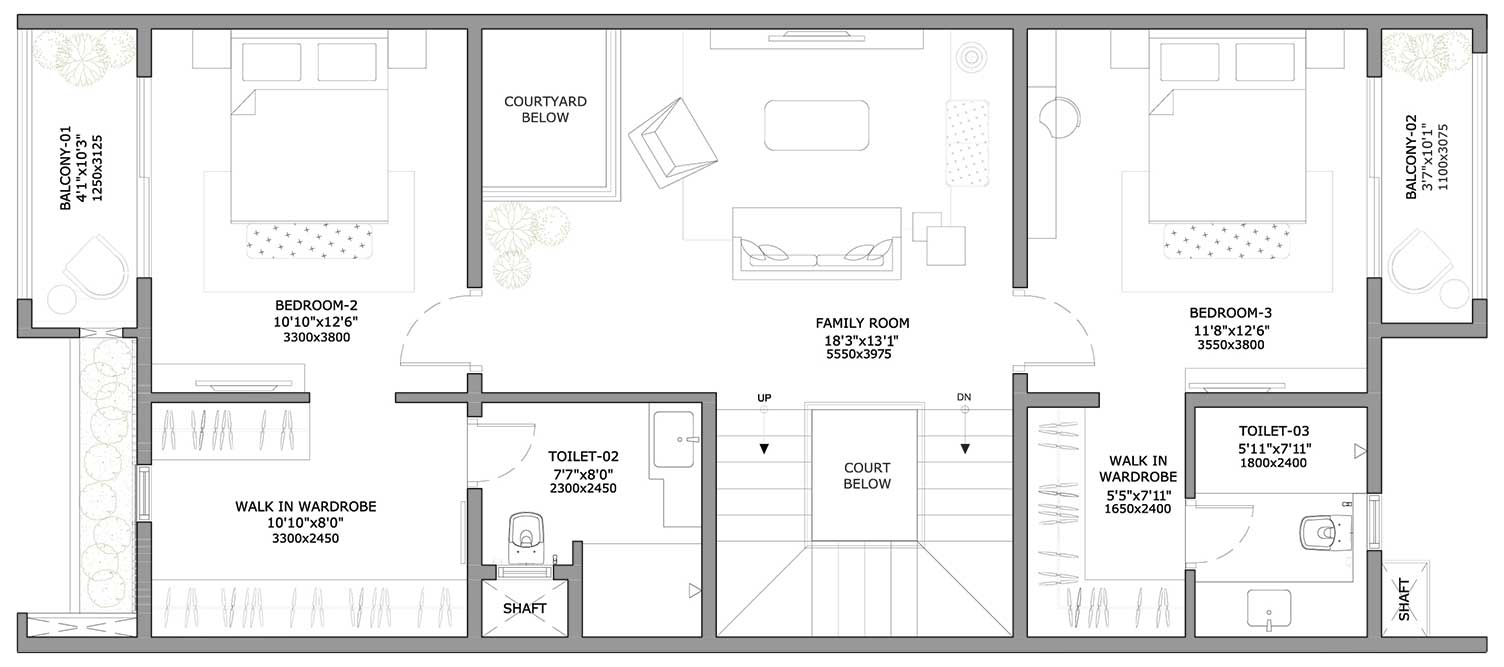 4BHK First Floor