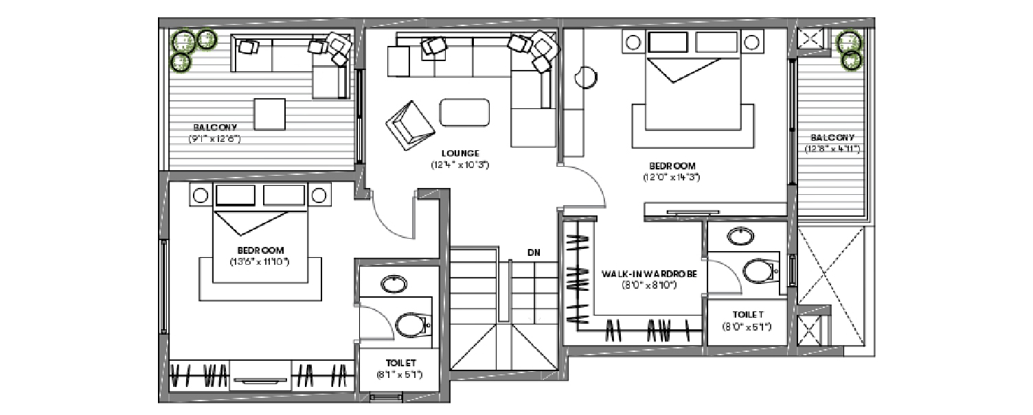 4BHK First Floor