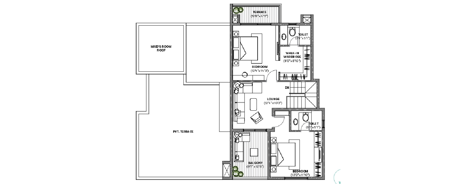 4BHK First Floor